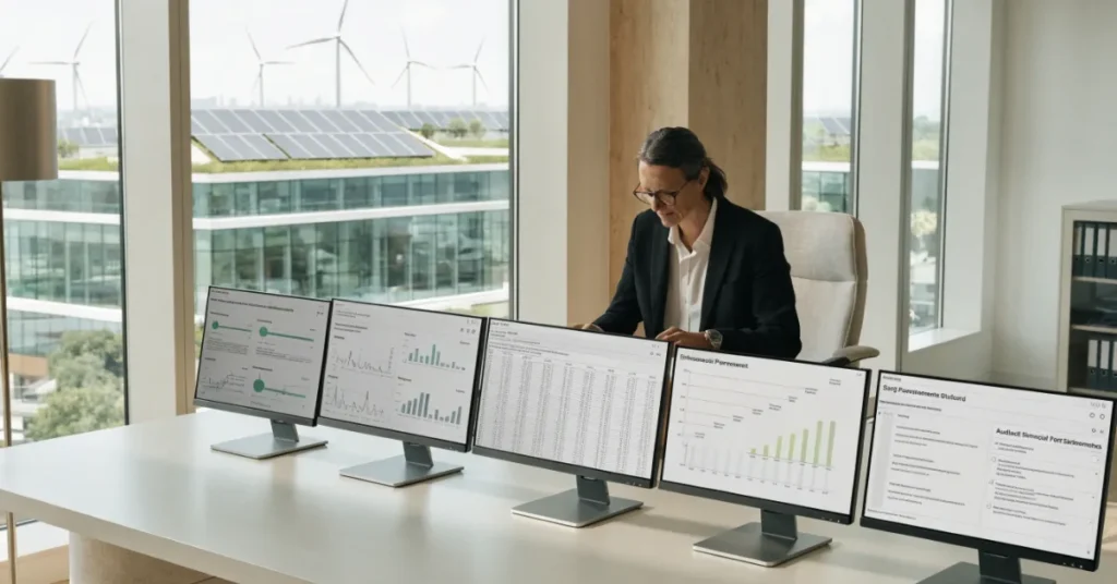 Accounting for Environmental Liabilities using ESG reporting, financial provisions, corporate governance, and sustainable accounting practices.