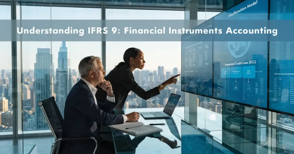 IFRS 9 financial instruments accounting and Expected Credit Loss analysis for modern business reporting.