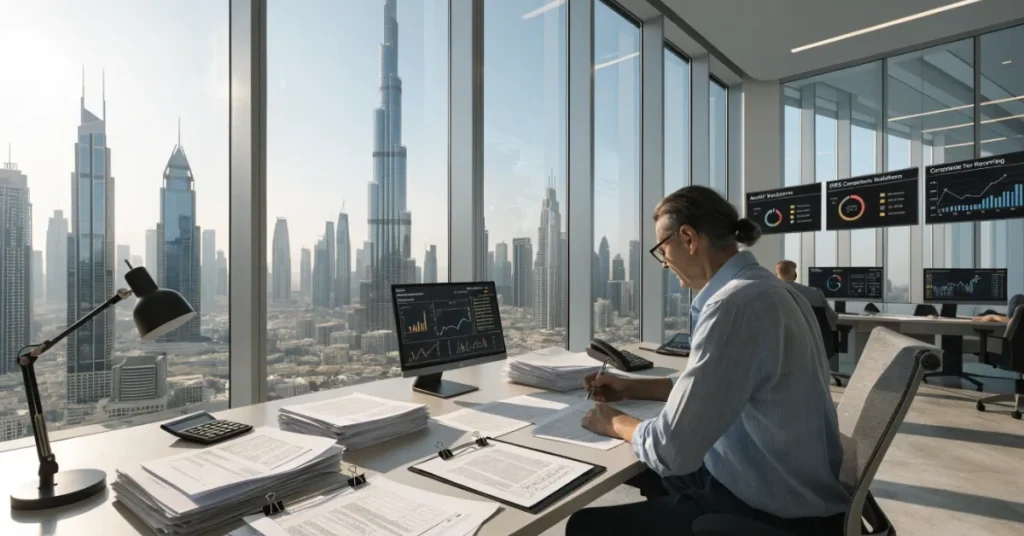 IFRS vs GAAP compliance and IFRS financial reporting practices for businesses operating in the UAE.