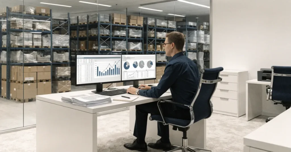 Professional Inventory Valuation analysis using accounting reports, inventory reconciliation, and financial performance dashboards.