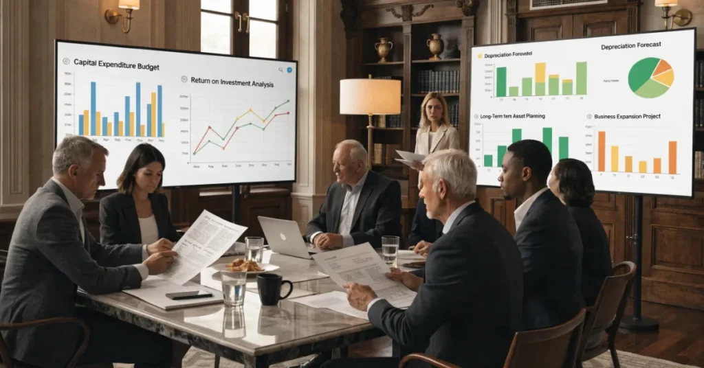 Accounting for Non-Current Assets supporting capital expenditure planning, investment decisions, financial analysis, and long-term business growth.