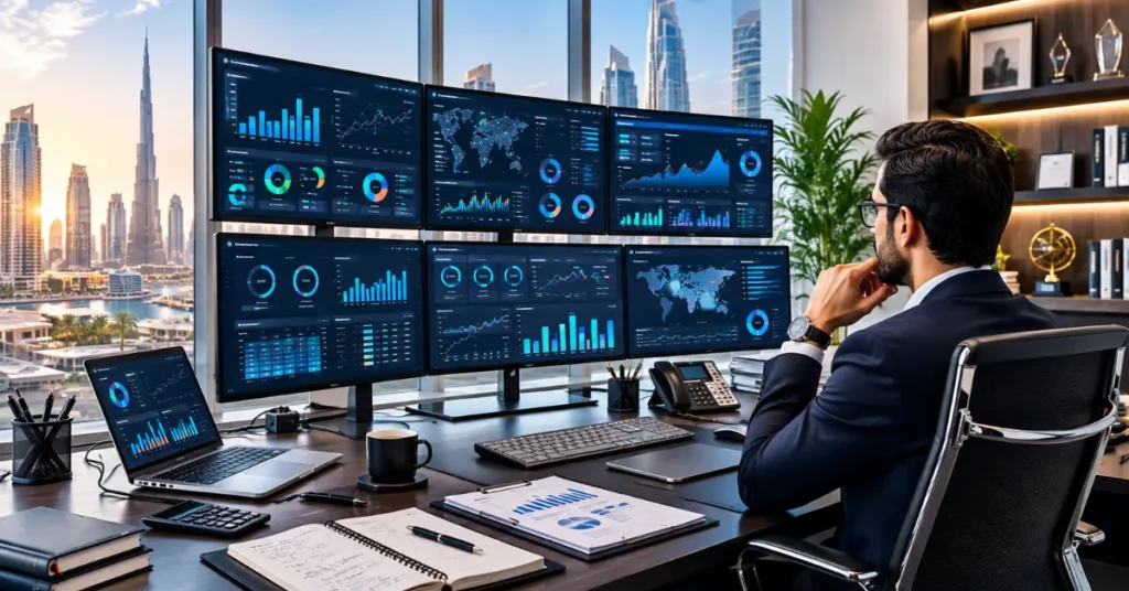Interactive Non-Financial KPIs dashboard supporting accountants with performance tracking, strategic planning, and operational insights.