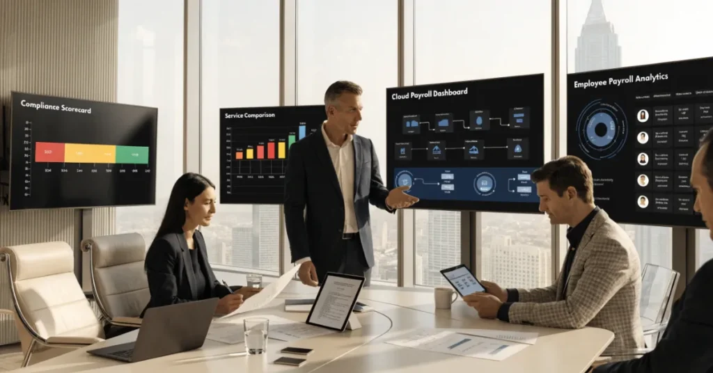 Businesses selecting Outsourcing Payroll providers to strengthen Accounting operations, payroll compliance, secure data management, and long-term business growth.