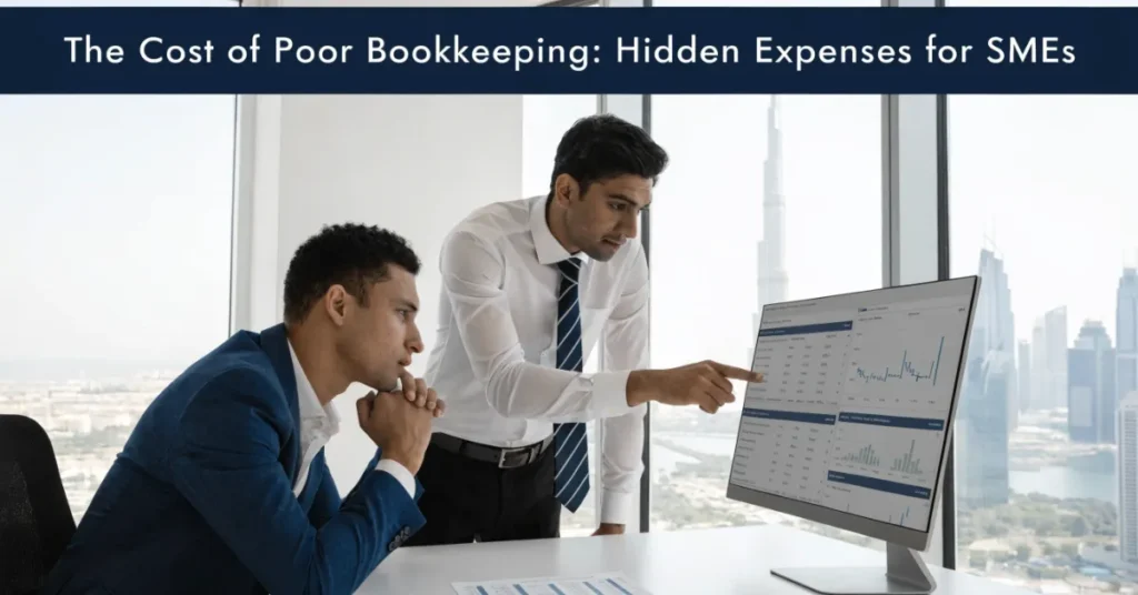 Poor Bookkeeping can increase hidden business expenses and affect financial management for SMEs.