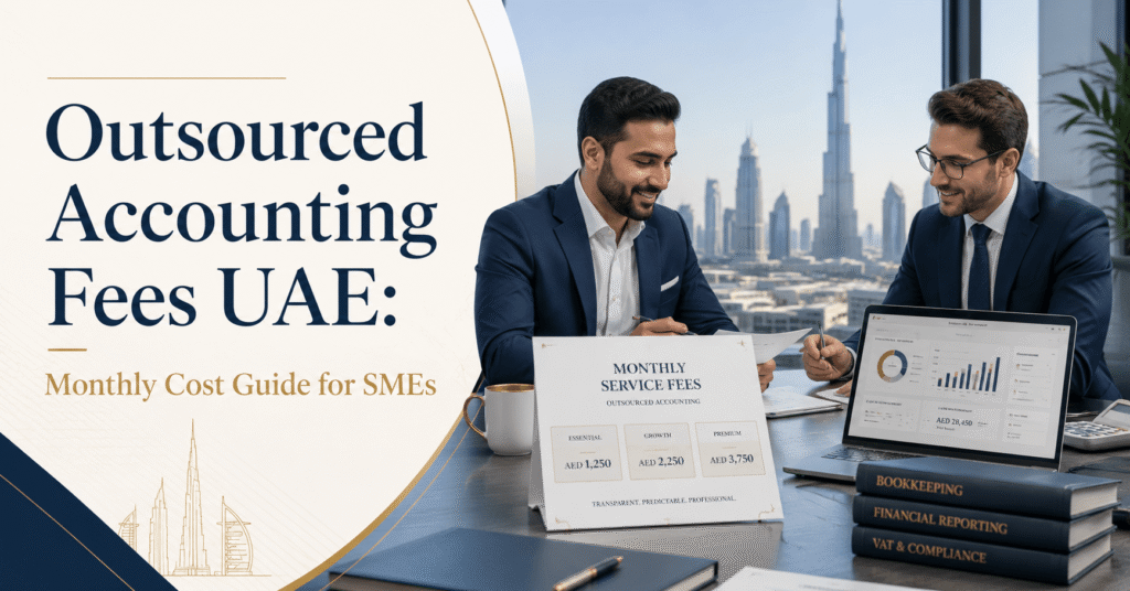 Outsourced Accounting Fees UAE What Determines the Monthly Cost