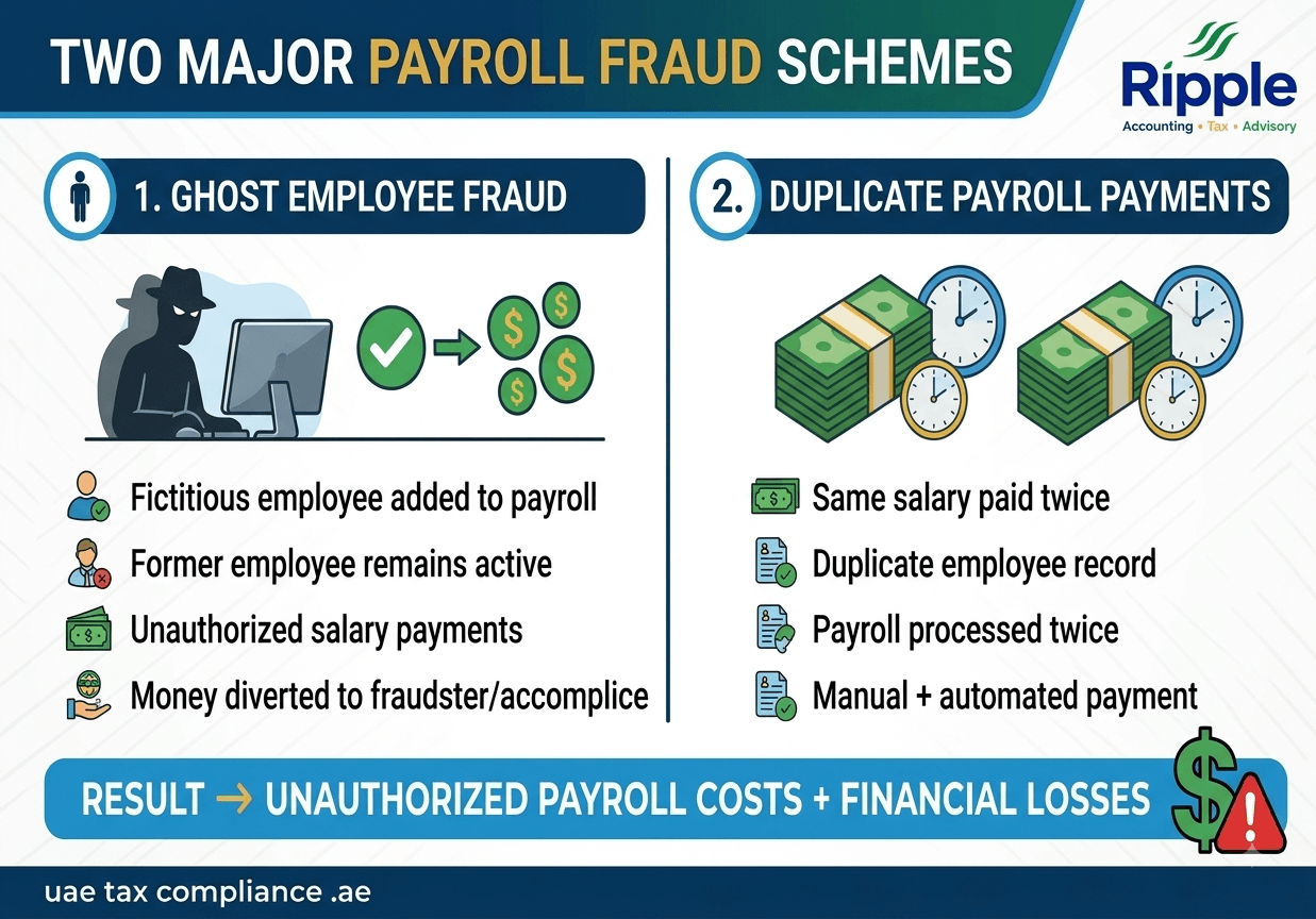 Two major payroll fraud schemes ( Prevent payroll Fraud)