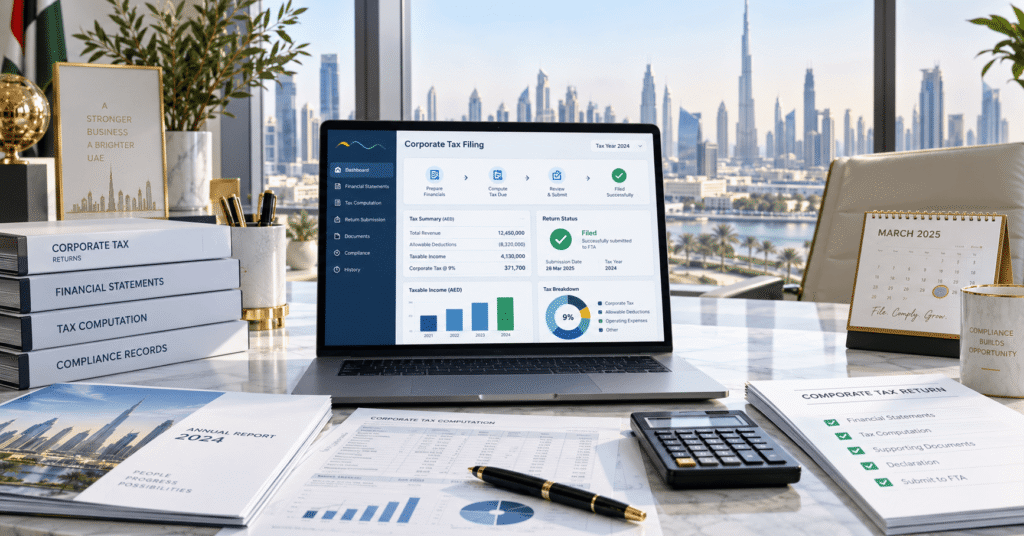 Corporate Tax Filing