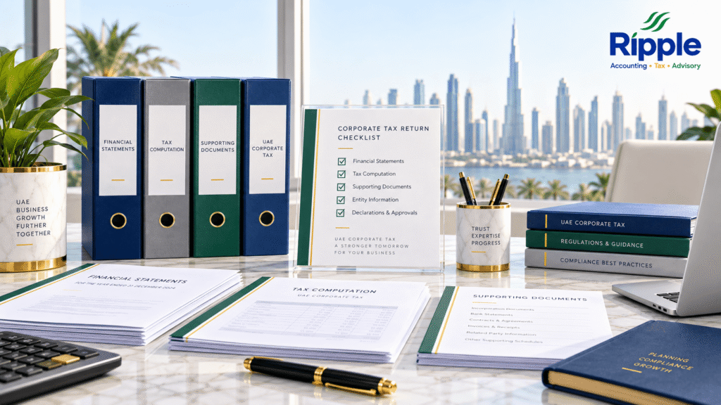 Corporate Tax Return Documents UAE