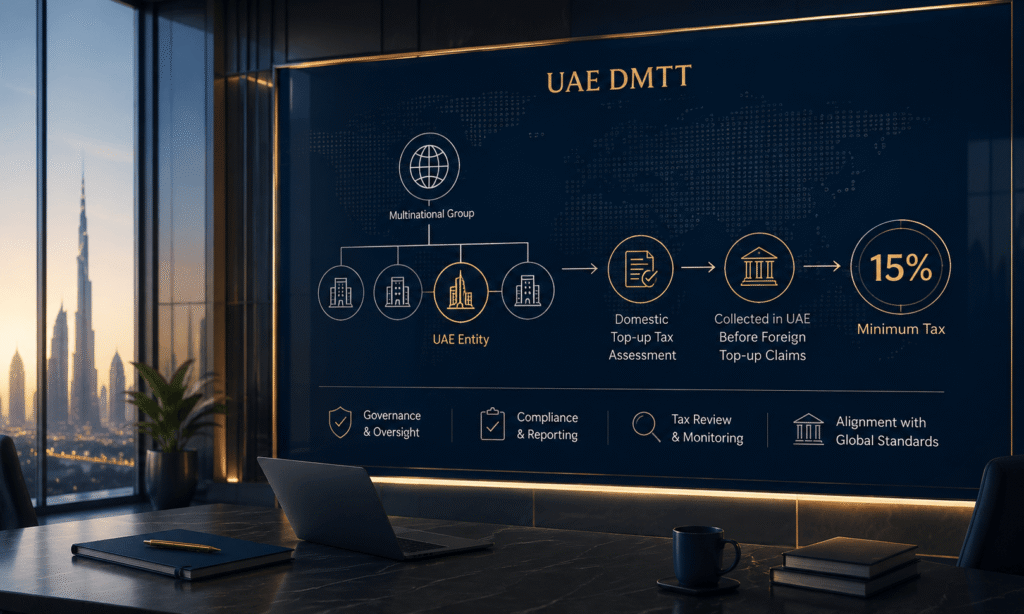 DMTT reporting calendar UAE