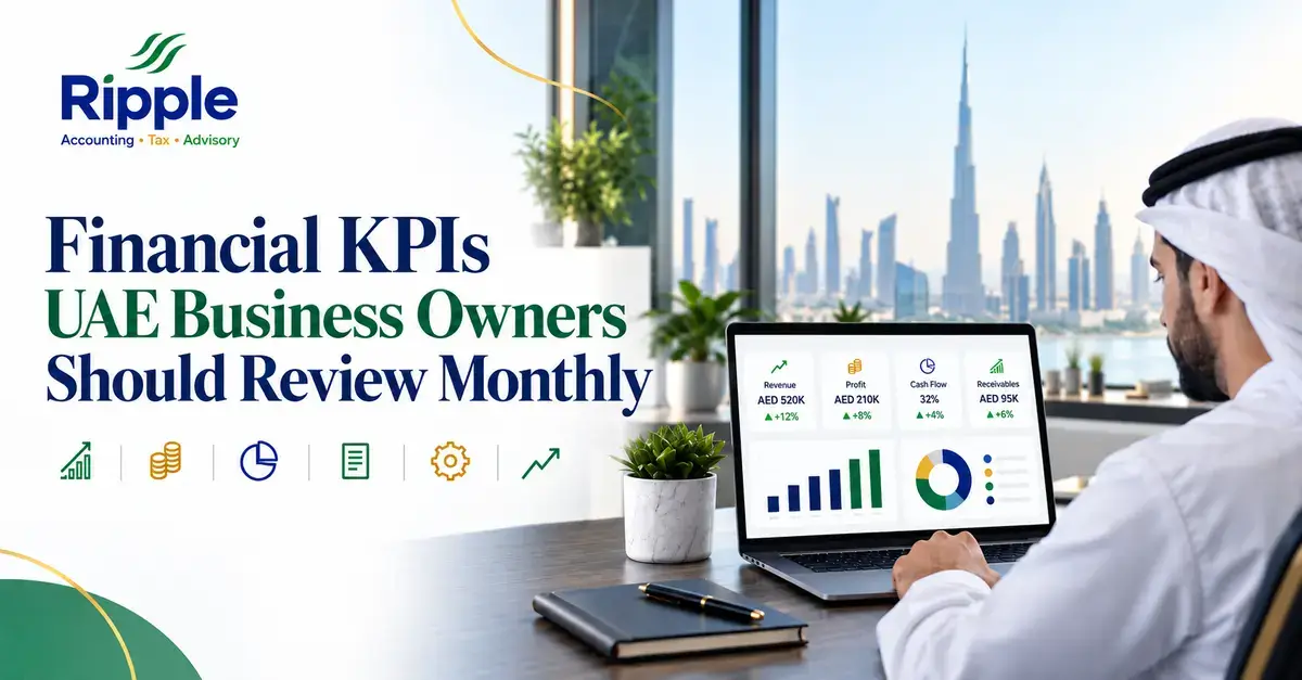 Financial KPIs UAE Business Owners Should Review Monthly