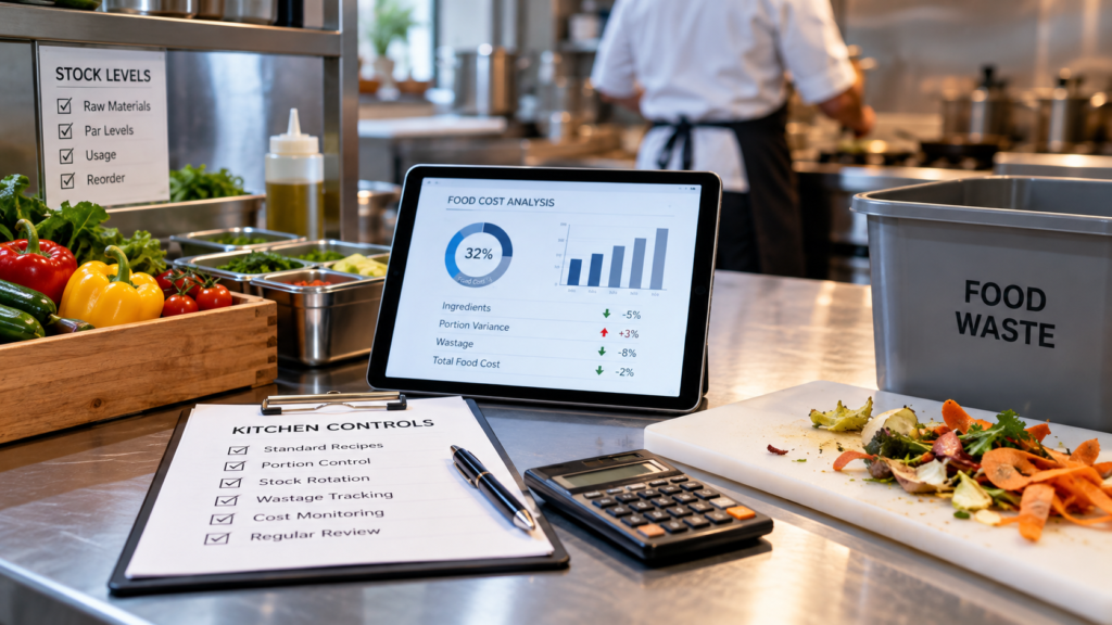 restaurant food cost control UAE