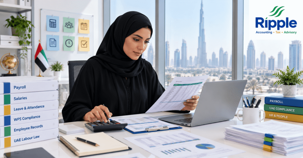 outsourced payroll vs in-house UAE