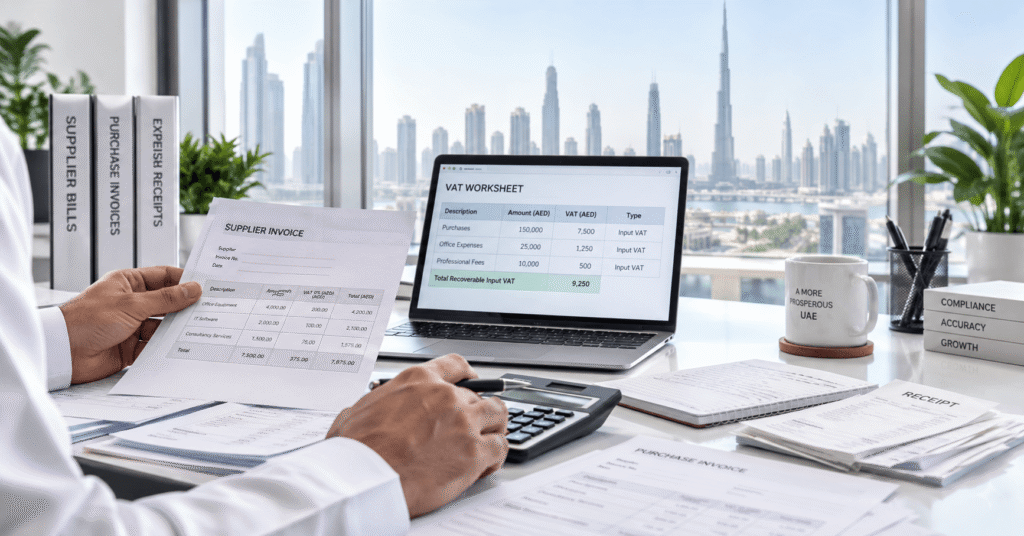 Input VAT vs Output VAT UAE