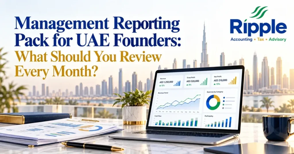Management Reporting Pack UAE Founders What Should You Review Every Month