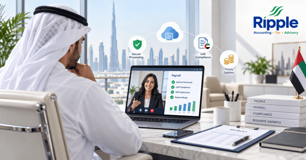 outsourced payroll vs in-house UAE