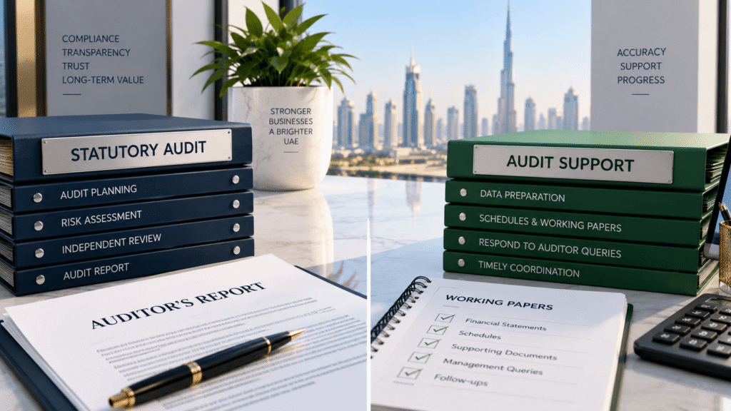 Statutory Audit vs Audit Support UAE