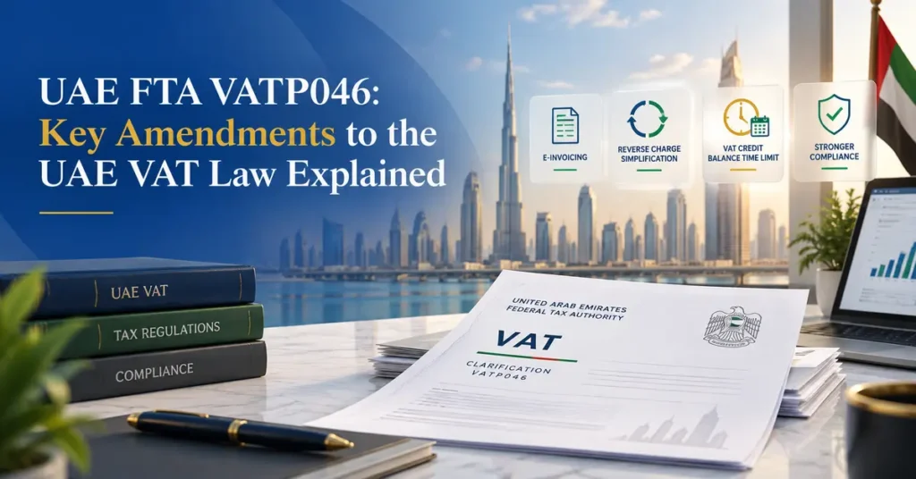 UAE FTA VATP046 Key Amendments to the UAE VAT Law Explained