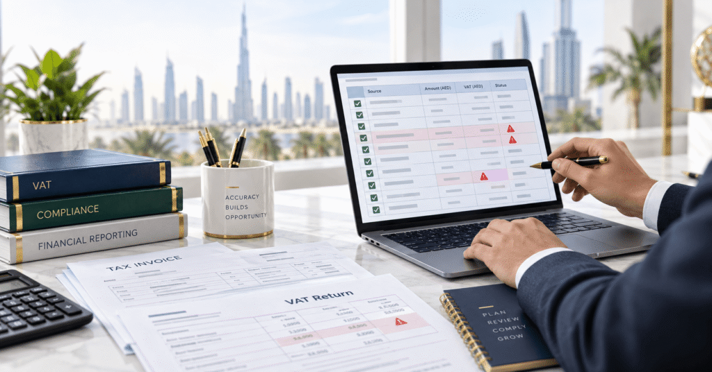 Common UAE VAT Return Errors to Check Before Filing