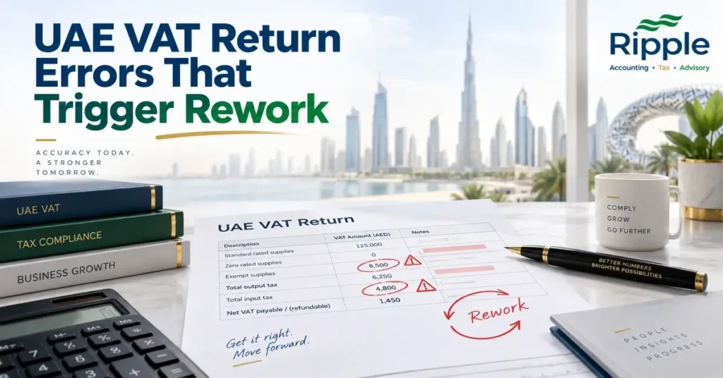 UAE VAT Return Errors That Trigger Rework