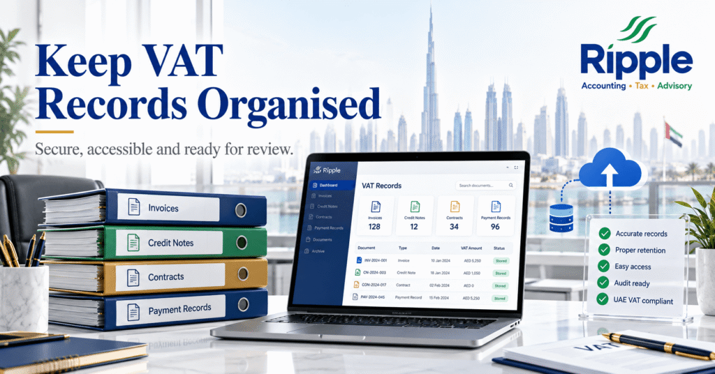 UAE VAT record keeping