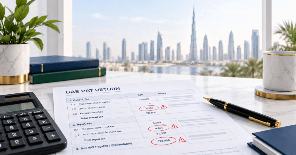 UAE VAT Return Errors