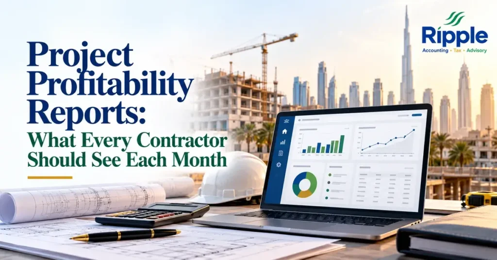project profitability report construction