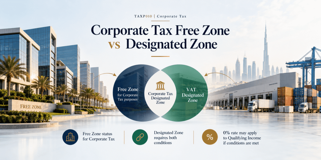 UAE Free Zone vs Designated Zone