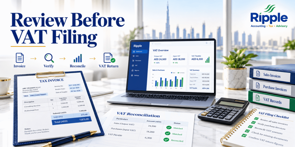 VAT Invoice Review Before Filing the VAT Return