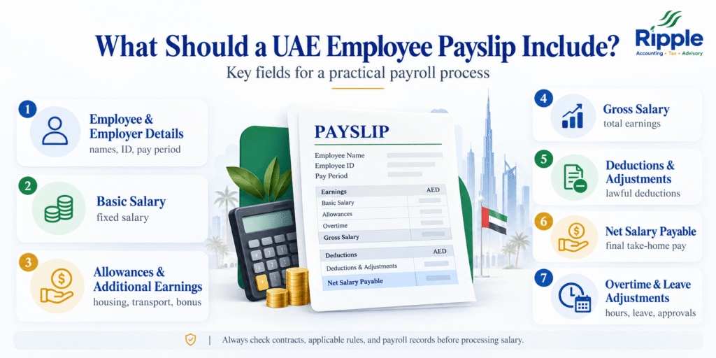 UAE Employee Payslip Requirements