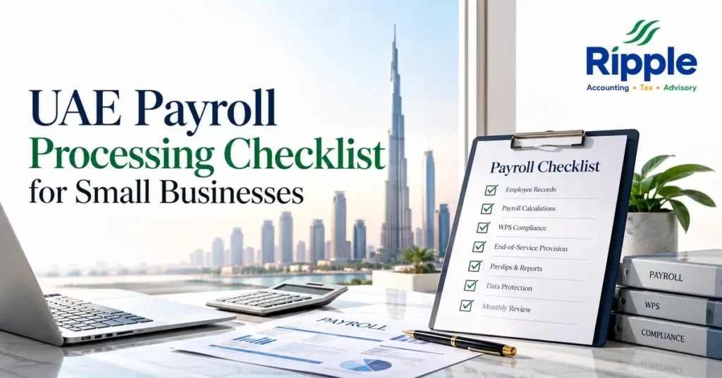 UAE Payroll Processing Checklist