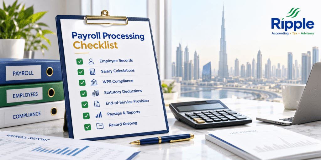 UAE Payroll Processing Checklist