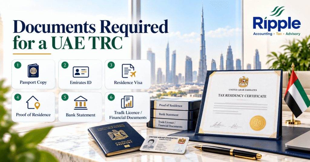 Documents Required for a UAE TRC
