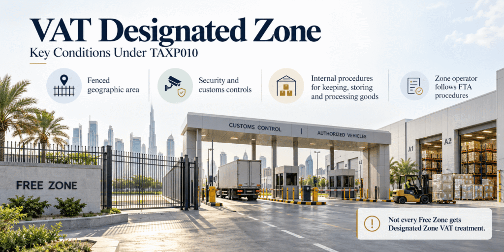 VAT Designated Zone